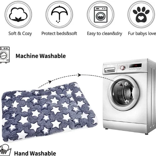 Prowalk - Soft and durable pet blanket made of high-quality cotton, thermal and breathable, available in 40 x 60cm and 60 x 80cm, perfect for dogs and cats to keep warm and comfortable on furniture or travel.