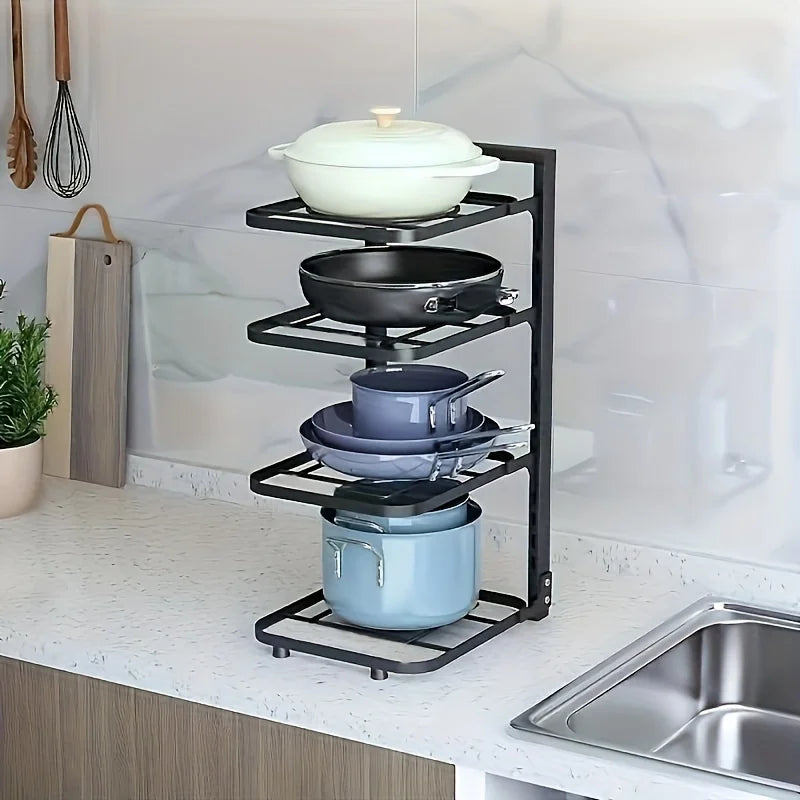Soporte de Cocina Ajustable para Ollas