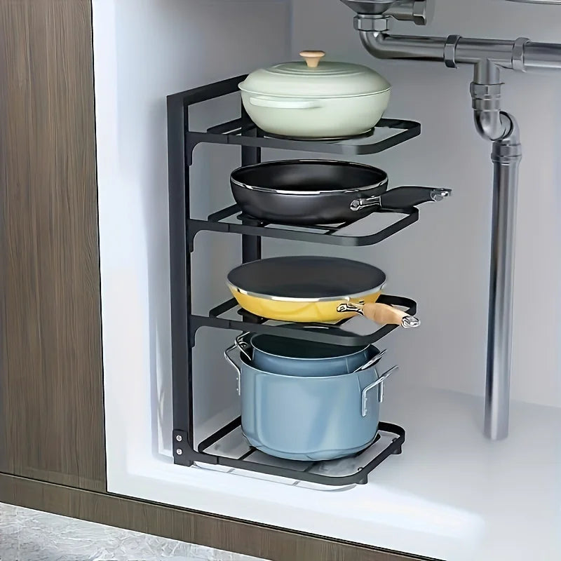 Soporte de Cocina Ajustable para Ollas